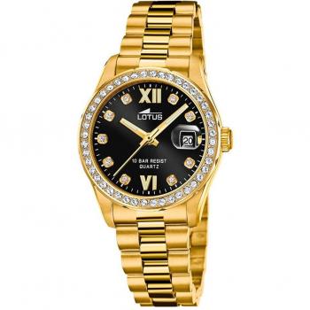 Reloj Lotus Freedom 18979/2 Mujer con Correa de Acero Inoxidable y Detalles en Dorado