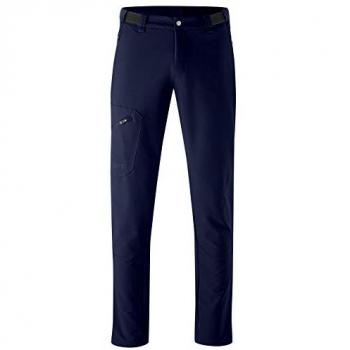 Maier Sports Foidit Men's Outdoor Pants - Dark Blue, Size 54, Regular Fit, Warm Winter Hiking Trousers