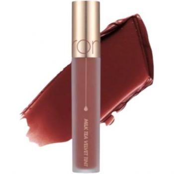 Rom&nd Milk Tea Velvet Tint Labial Color Intenso Acabado Mate Tono #08 Earl Grey Tea 4,4 g