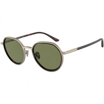 Giorgio Armani AR6144 30022A Men's Sunglasses Gold Size 49