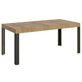 Mesa extensible 90x180/284 cm Nature Oak Line Extructure Anthracita