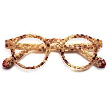 Etnia Barcelona Brutal No.07 HV Men's Eyeglasses Tortoiseshell Size 45 - Blue Light Block Available