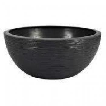 Maceta EDA 547020 Gris Antracita Plástico Ø 30 cm