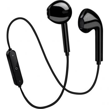 Auriculares Inalámbricos Bluetooth S6 Deportivos con Banda para el Cuello, Micrófono y Control de Volumen para iPhone 7, 8 y X