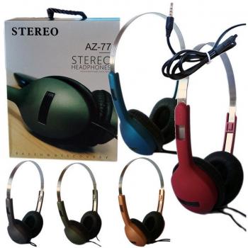 Auriculares Deportivos Estéreo con Micrófono para MP3 y Smartphone Az-77