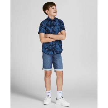 Bermuda de deporte de niño en color azul