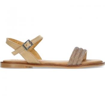 Sandalias Porronet 2905-036 Beige, Sandalias de Mujer Porronet Platino 2905