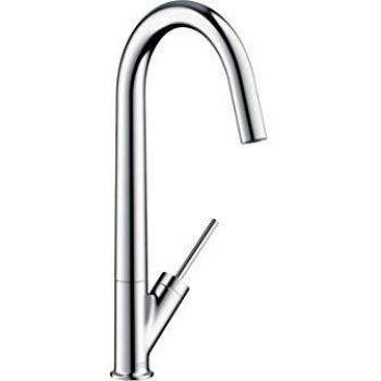 AX Starck monomando cocina color acero