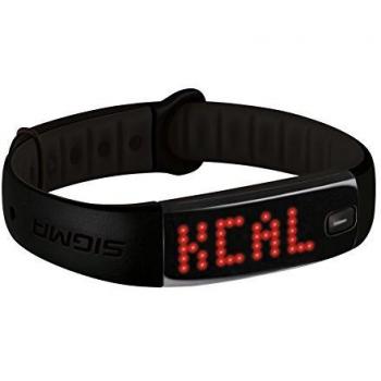 Sigma Activo - Pulsera de Actividad, Color Negro