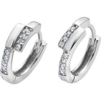 Pendientes Time Road WS01254 de Plata para Mujer con Acabado Brillante