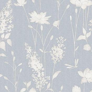 Laura Ashley Dragonfly Garden Patterned Wallpaper, FSC® Certified, Vibrant Print, 10 Meters Long