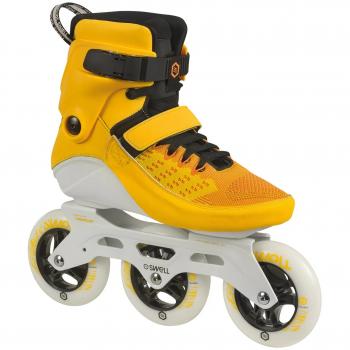'Patines en línea Powerslide Swell Tangerine 110 mm , naranja, 37