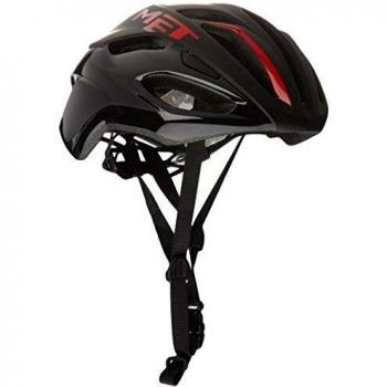 MET M3HM103S0NE1 Casco, Mujer, Negro/Rosa, S