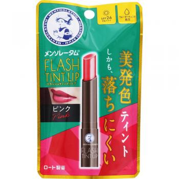 Rohto Mentholatum Flash Tint Lip Balm Pink 2.0g