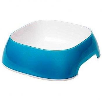 Ferplast Glam – Cuenco, tamaño Mediano, Color Azul