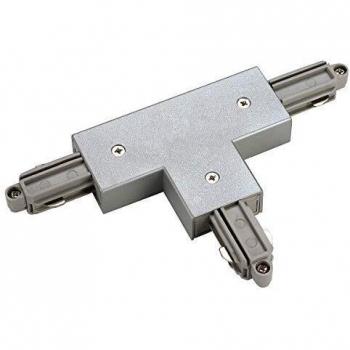 Conector en T SLV para riel monofásico derecho, plata