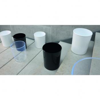 Han 18200-12 - Papelera con Capacidad de 20 litros, Color Blanco
