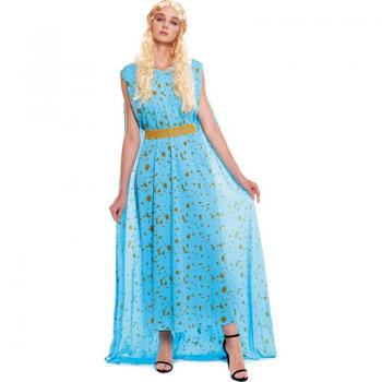 Disfraz de Princesa del Dragón Azul para mujer