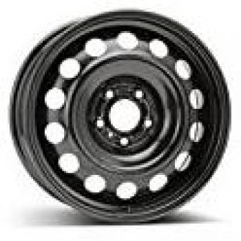 Rueda de acero Alcar 7x16 5x108 ET47 CB65 Negra/Silver