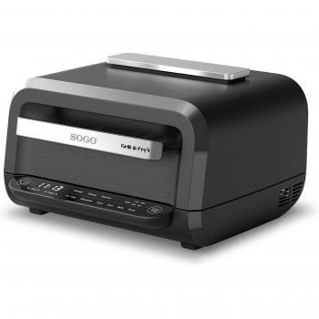 Parrilla y Freidora de Aire Multifunción Sogo SS-10130 4L, 1700W