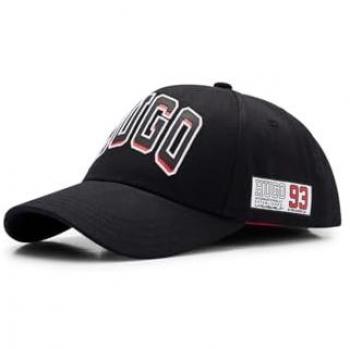 Gorra HUGO Jude SP 10248871 Negro Hombre Adulto con diseño Sportive Logo en negro, rojo y blanco