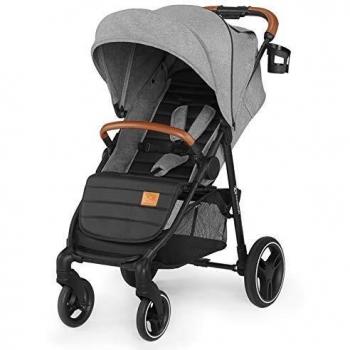 Kinderkraft Silla de Paseo GRANDE 2020, Carrito, Amortiguación, Hasta 3 Años, Gris