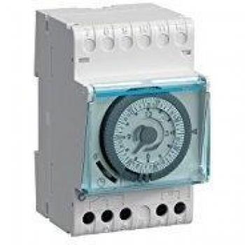 Hager EH171 - Interruptor horario esfera semanal con reserva 200h conmutado 16a
