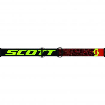 Scott Buzz MX Goggle Cross/MTB Gafas Amarillo/Rojo/Amarillo Cromo Works