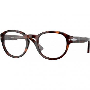 Persol PO3304S Col. 24/GG Unisex Round Turtle Sunglasses