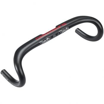 Deda Superzero Curva, Carbono, 31.7-42 cm, Negro y Rojo