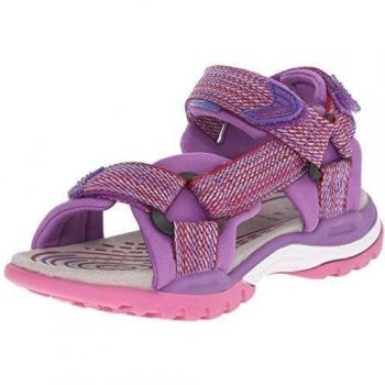 Geox J Borealis Girl A - Zapatos primeros pasos para bebés, Morado - Violett