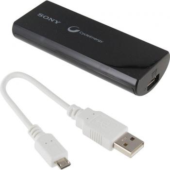 Sony CP-V3AB 3000mAh de iones de litio polímero de banco de la energía - Negro