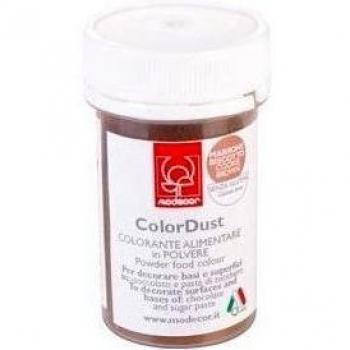 Colorante alimentario en polvo liposolubile 3 gr modecor marrone biscotto