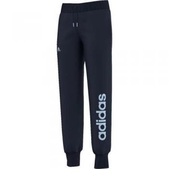 adidas Yg Ess Lin P Ch - Pantalón para niñas de 11-12 años, color azul