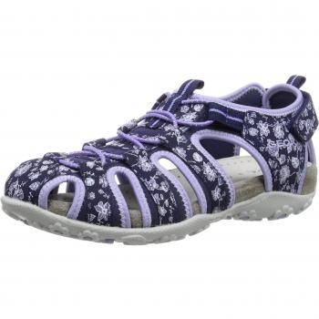 Geox Jr Sandal Roxanne C - Sandalias Deportivas Niñas, color Azul