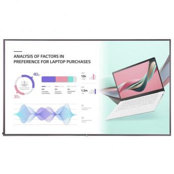 LG 86UH5J-H Pantalla de Señalización Digital de 86 IPS con Wi-Fi, 500 cd/m²
