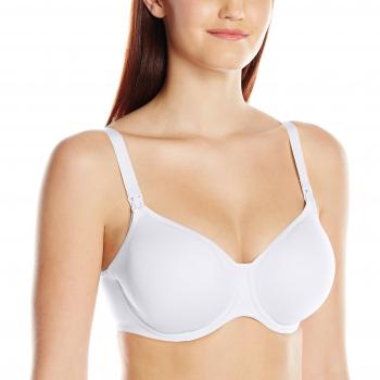 Anita Women's 5068 Seamless Underwired Nursing Bra, White, 40G