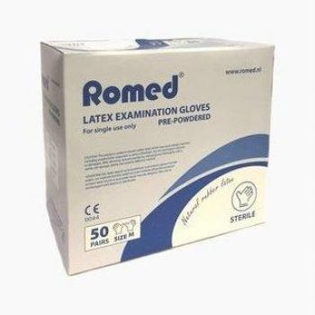 Guantes de Examen de Látex Estériles Matex - 50 Uds