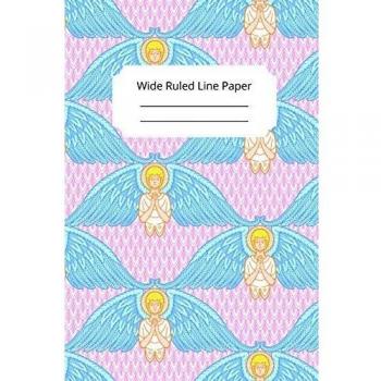 Christian art inspirational motivational and spiritual theme wide ruled line paper 5