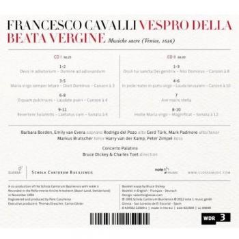 Francesco Cavalli - Vespro della Beata Vergine