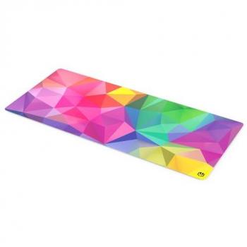 Alfombrilla de Ratón ENDORFY Crystal Spectrum XL, 900 x 400 mm, Suave, Borde Impreso, Base Antideslizante, Diseño Multicolor