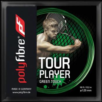 Polyfibre Tour Player Green Touch – Juego de cuerdas para 1,23 mm), multicolor