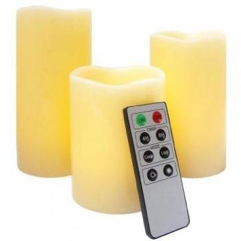 Mooncandles - Juego de velas con temporizador y control remoto