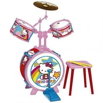 Batería Musical Hello Kitty Claudio Reig, Multicolor, Plástico (1491)