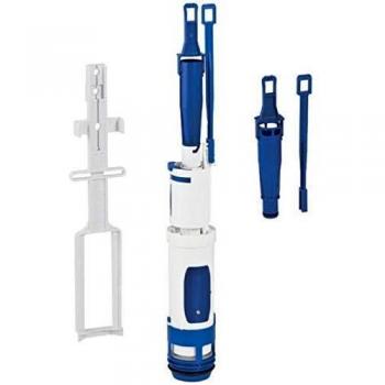Mecanismo de Descarga Geberit Sigma 8 cm con Cesta y Campana Completa para WC Empotrado