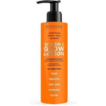 Biovene Vitamin C Glow Lotion Age-Brightening Body Cream Treatment 200 ml