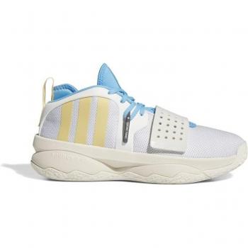 Zapatillas de Baloncesto Adidas Dame 8 Exptly para hombre en color blanco