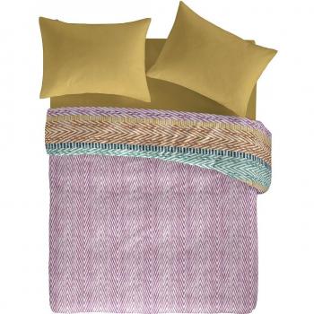 NAF NAF - Funda nórdica estampada reversible ADDISON A-B 155x220 cm