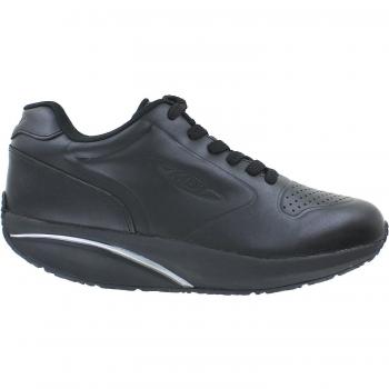 MBT 1997 Men's Black Synthetic Leather Low-Top Sneakers