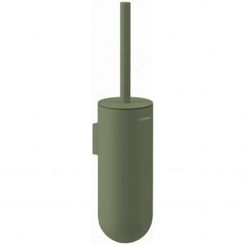 Escobillero de pared Geyser Cosmic - Acero inoxidable verde, dimensiones 39,4x10,4x8,9 cm